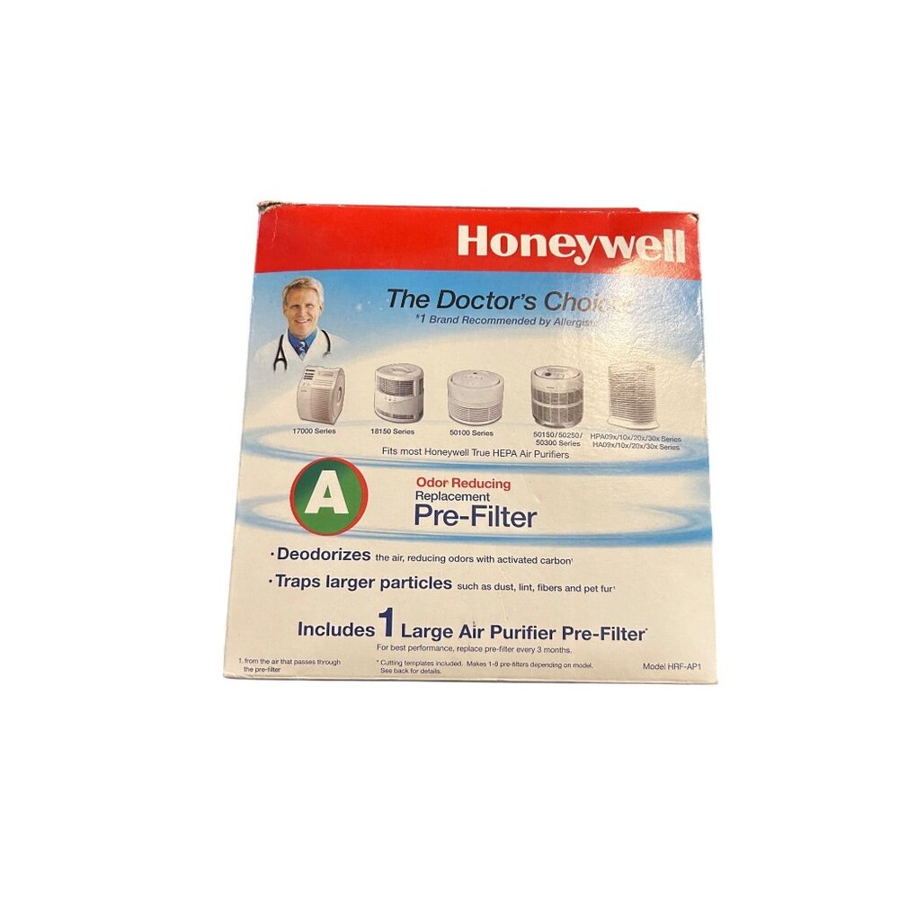 Honeywell Pre-Filter For Air Purifiers - Odor Reducing Model #HRF-AP1